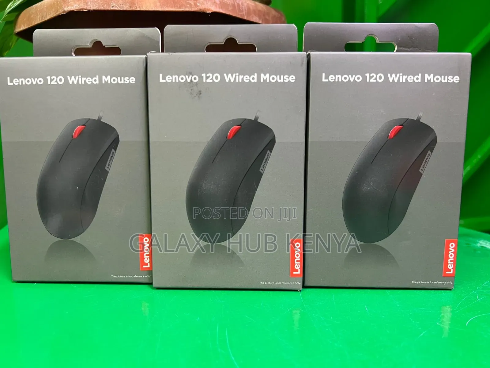 Lenovo 120 Usb Mouse – Black