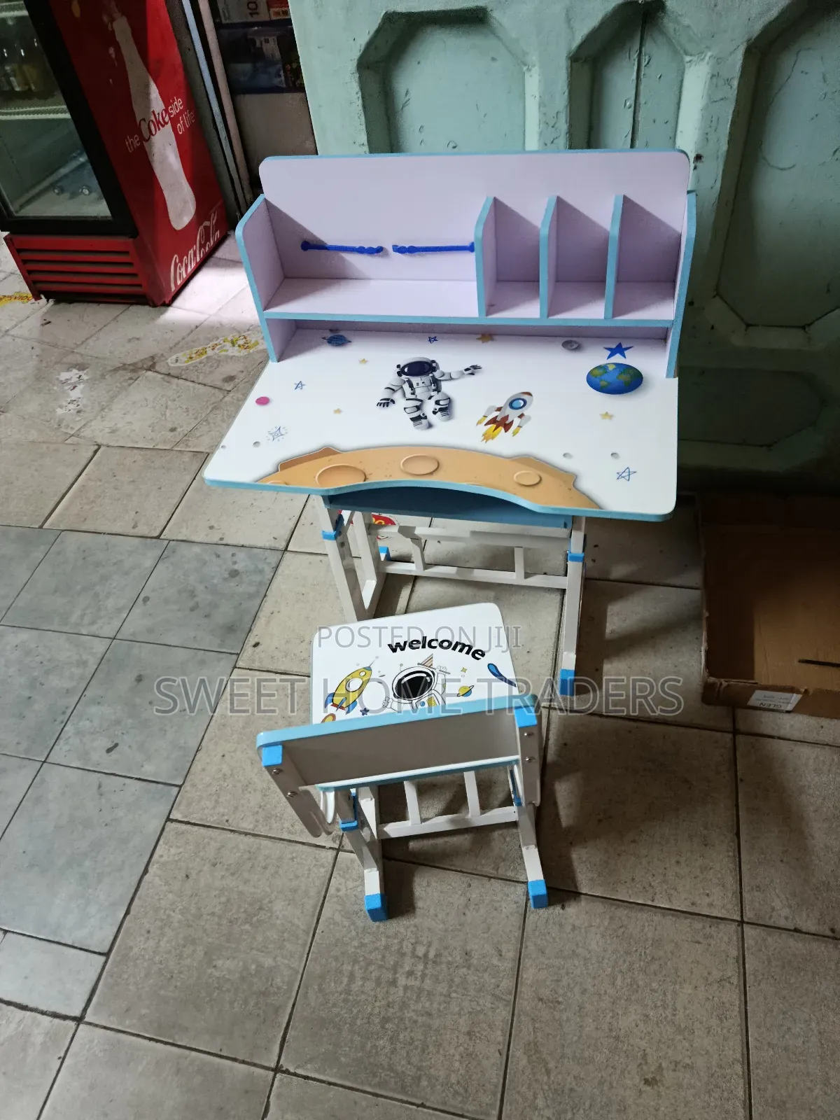 Blue Kids Study Table