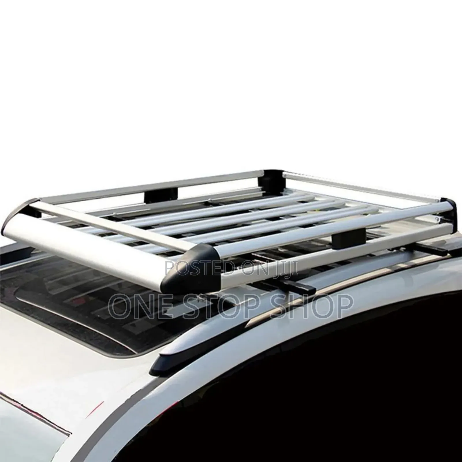 Universal Aluminium Silver Roof Rack Fits All Car Model