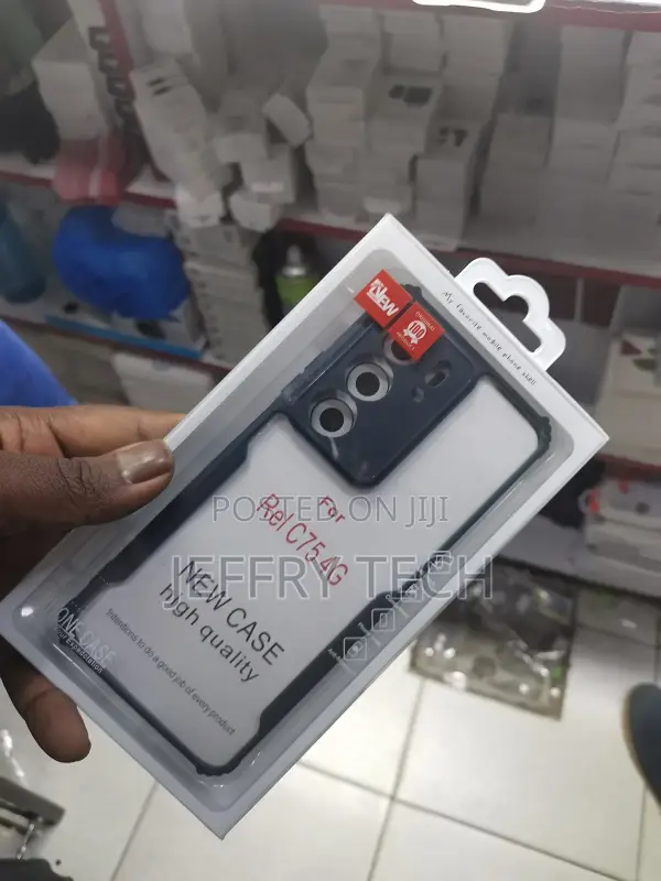 Realme C75 Back Cover Transparent Premium Quality Phone Case