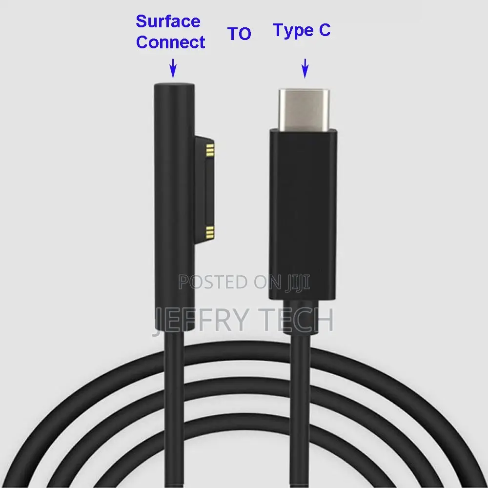 Usb Type C to Surface Connect Power Cable for Microsoft Sur