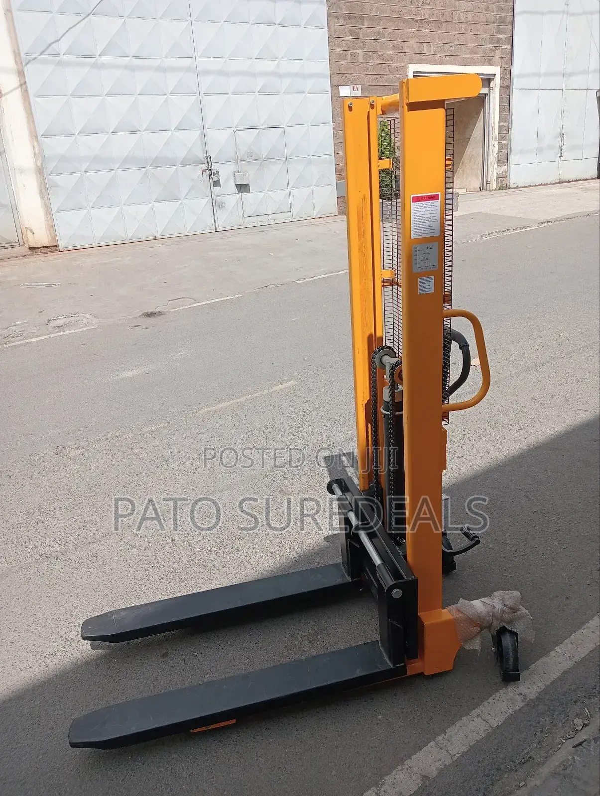 Heavy Duty Hydraulic Manual Stacker