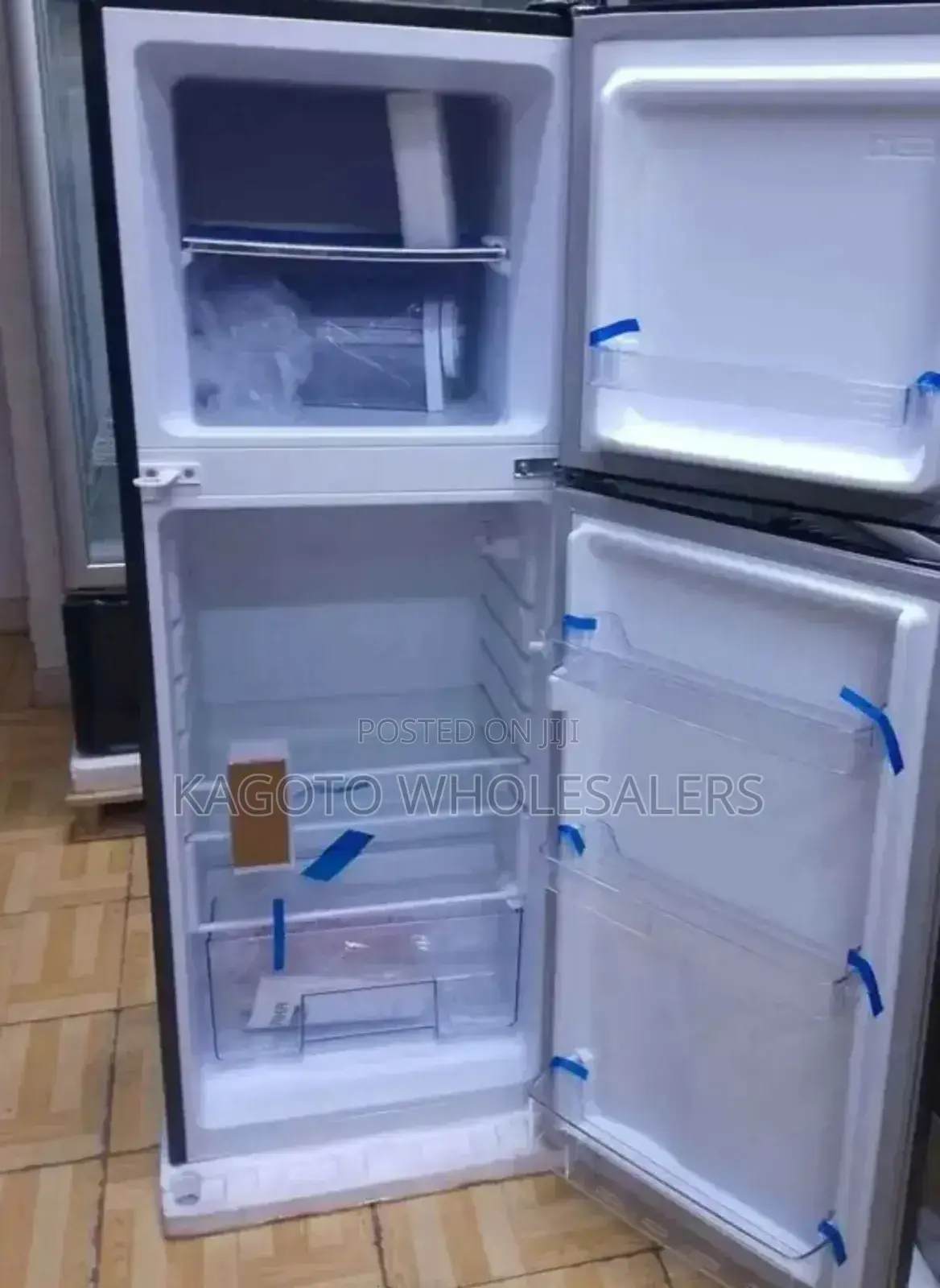 Mika 138litres 2 Door Refrigerator Grey M13*Fr