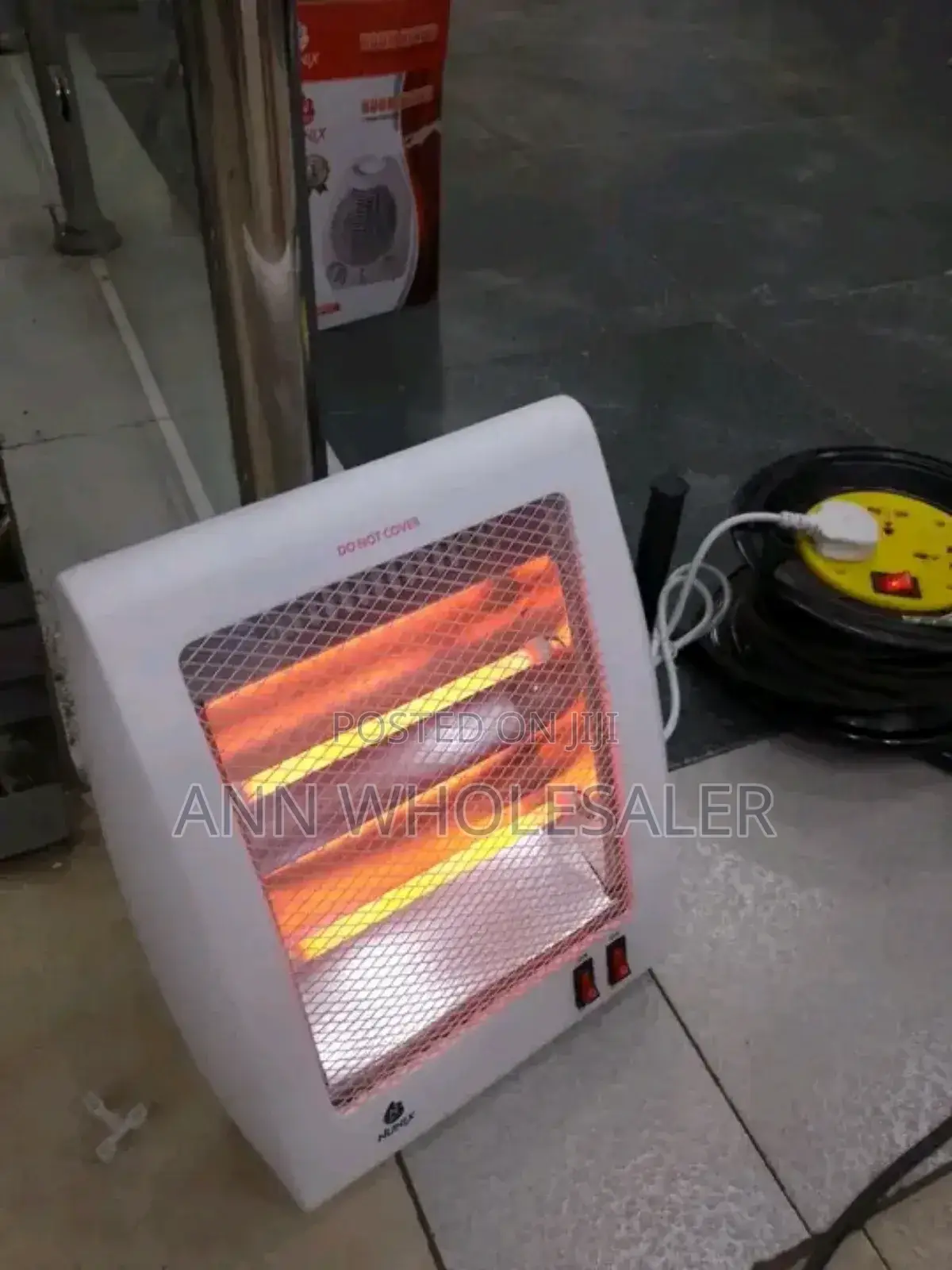 2 Heat Settings Nunix Room Heater