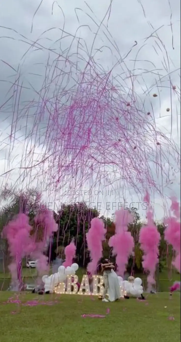 Gender Reveal Blow Up Colors – Boy or Girl Powder/Smoke