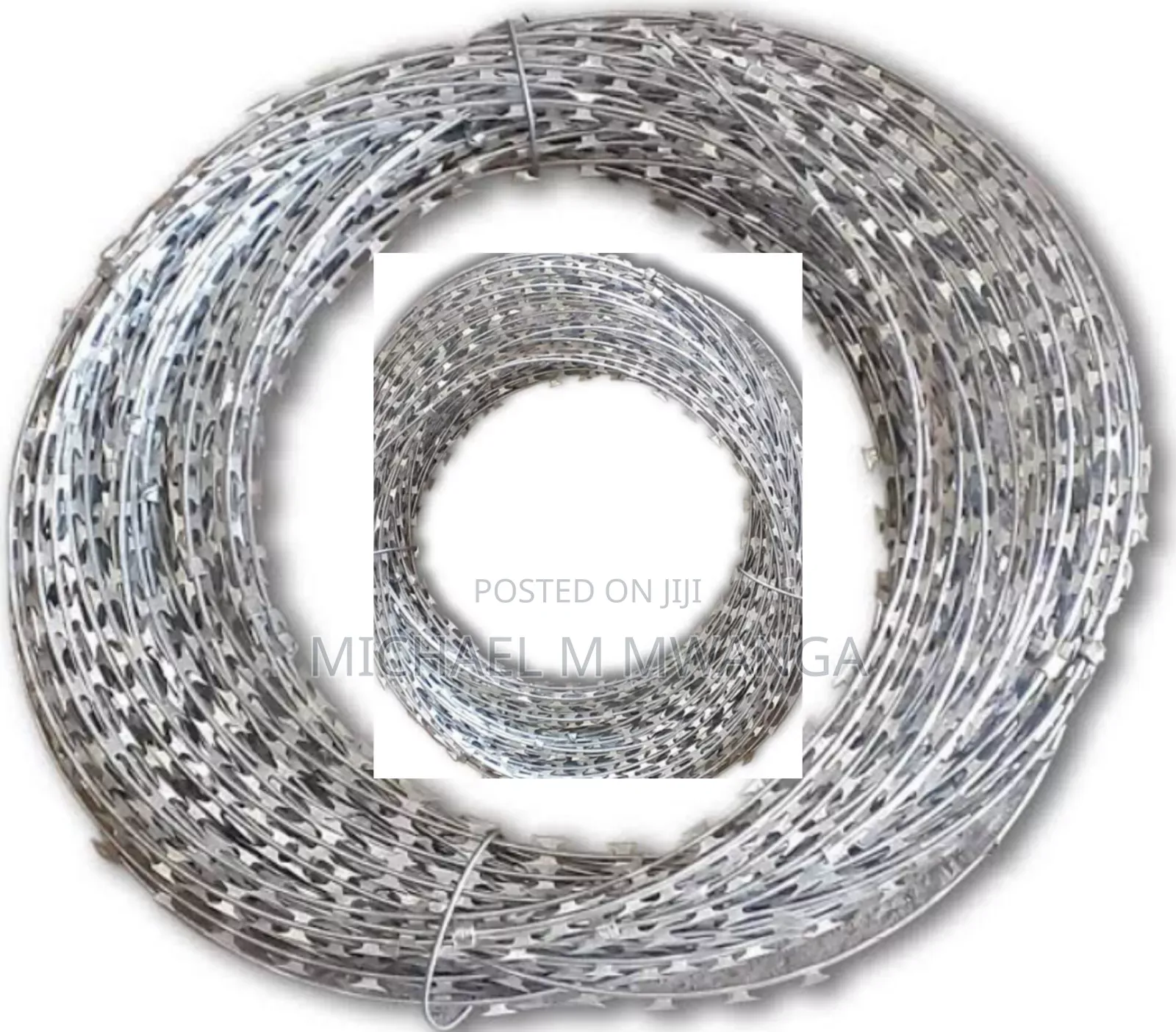 Galvanized Steel Razor Wire 730mm Diameter