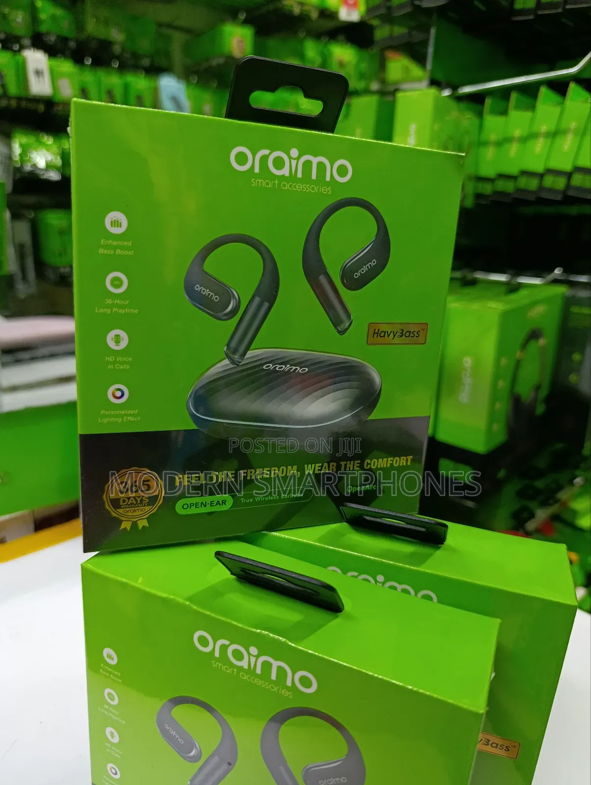 Oraimo Openarc Open-Ear Wireless Bluetooth Earphones
