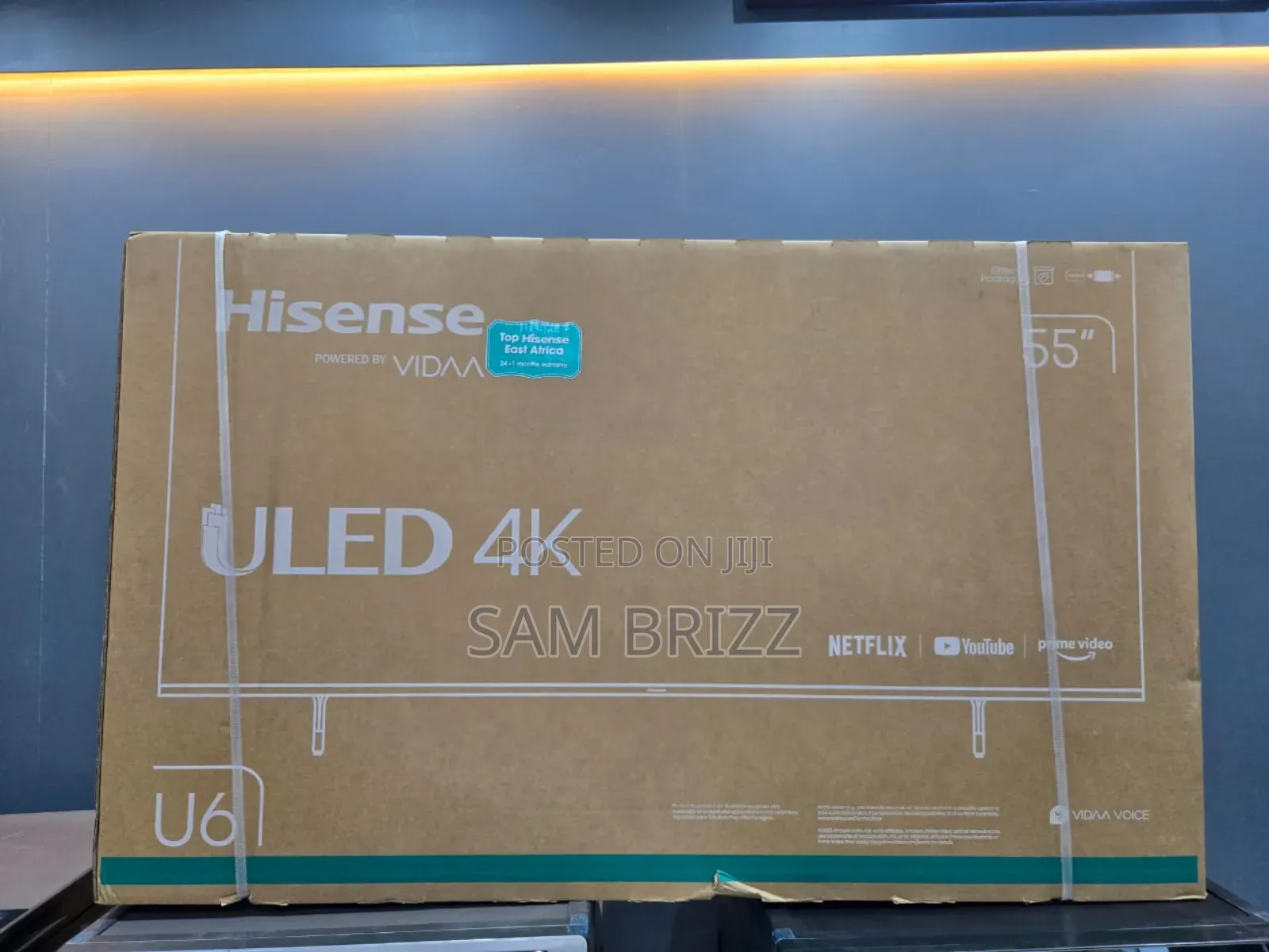 Hisense 55" Uled U6