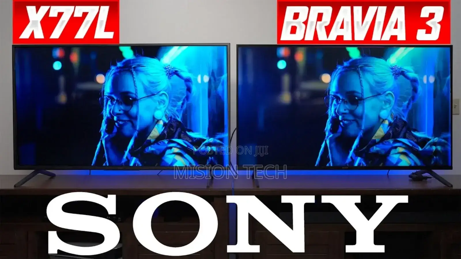 Sony Bravia 75′′ X77l Ultra Hd HDR Google Tv – 75x77l 