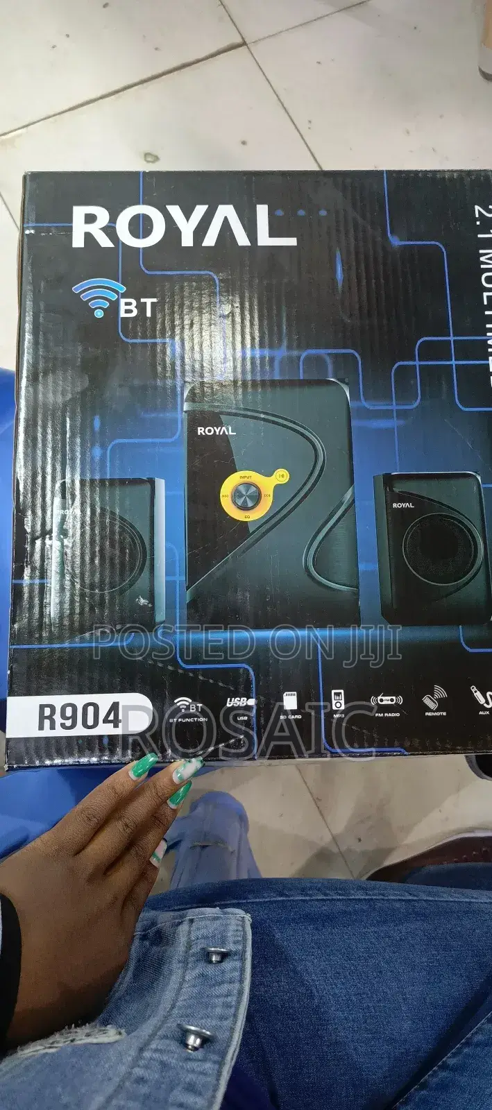 Royal 904 2.1ch Sub-Woofer Bluetooth Enabled