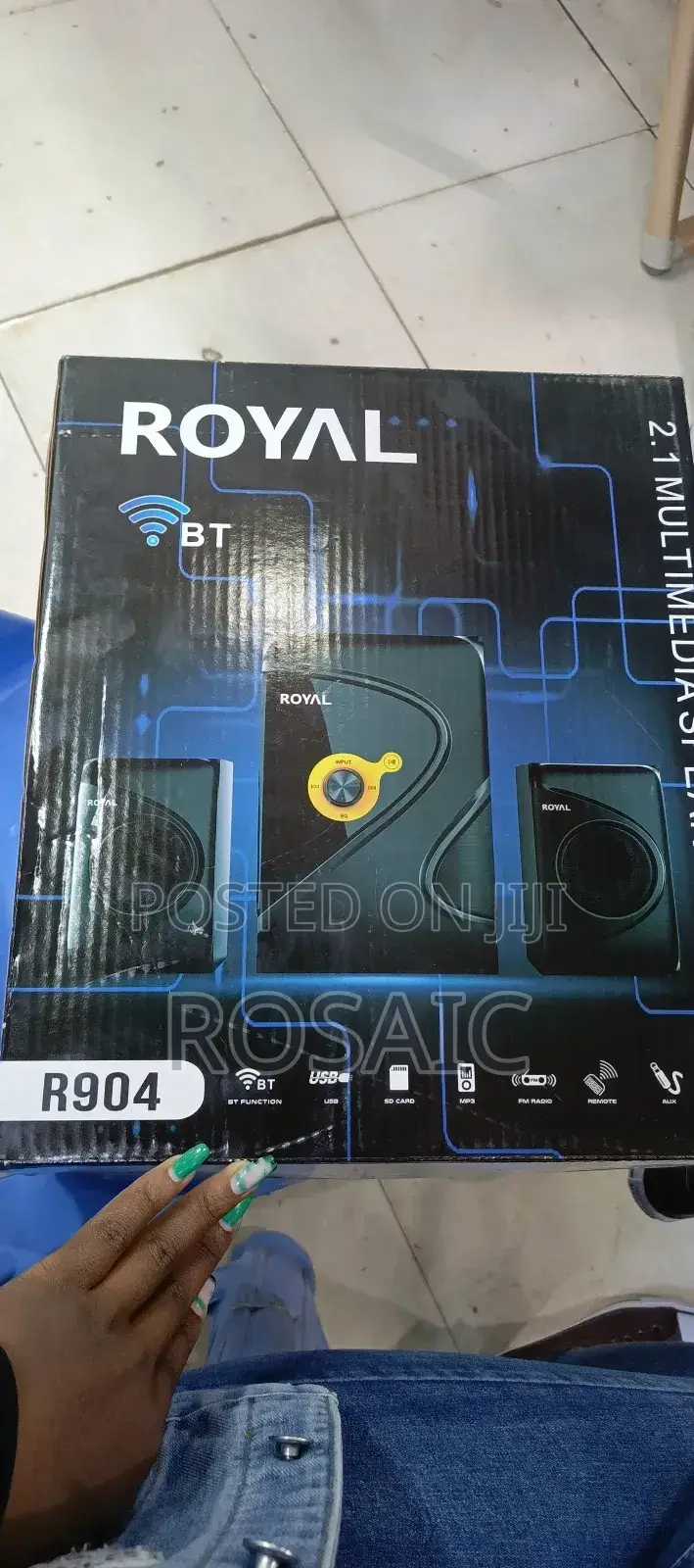 Royal 904 2.1ch Sub-Woofer Bluetooth Enabled