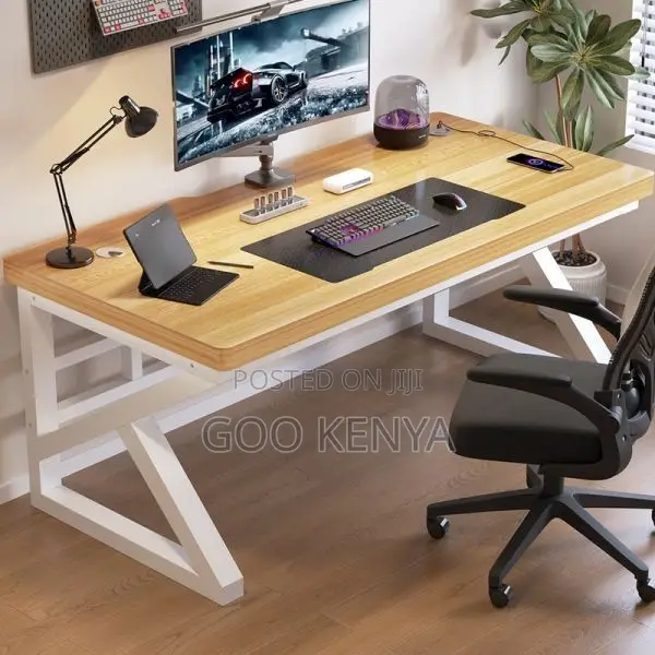 Office Desk ; Modish Rectangular Computer Wood Desk