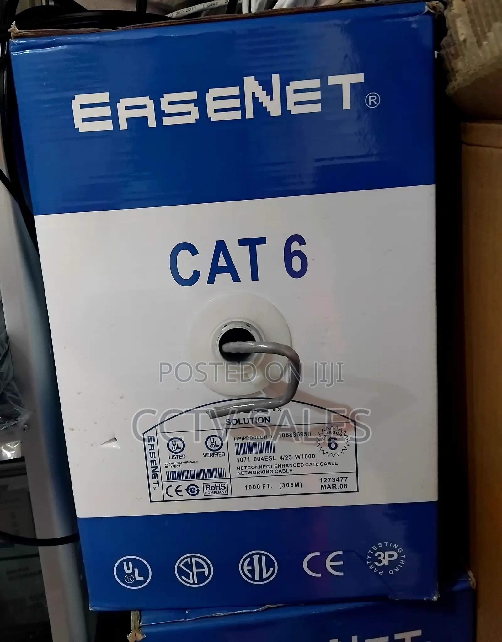 Cat 6 Utp Ethernet Cable 305m Easenet Weatherproof Cable