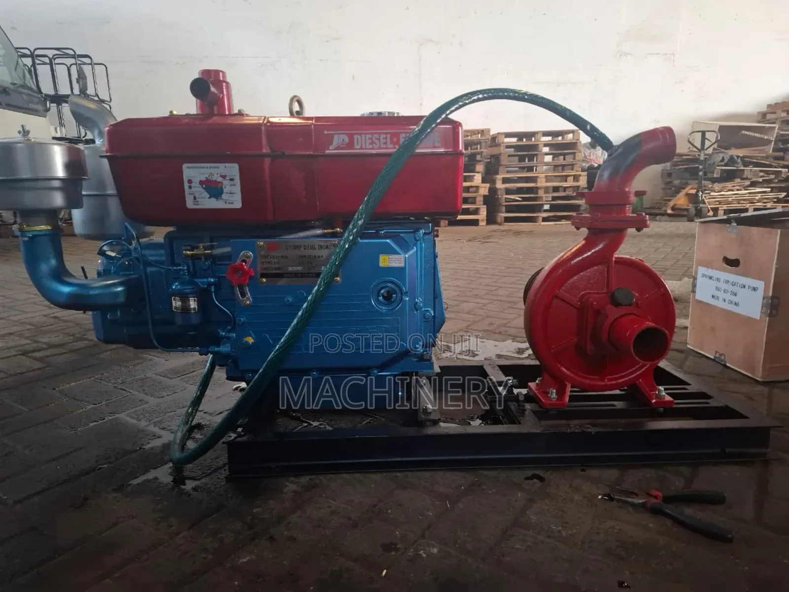 24hp Irrigation Water Pump Complete With 135m Head Pump