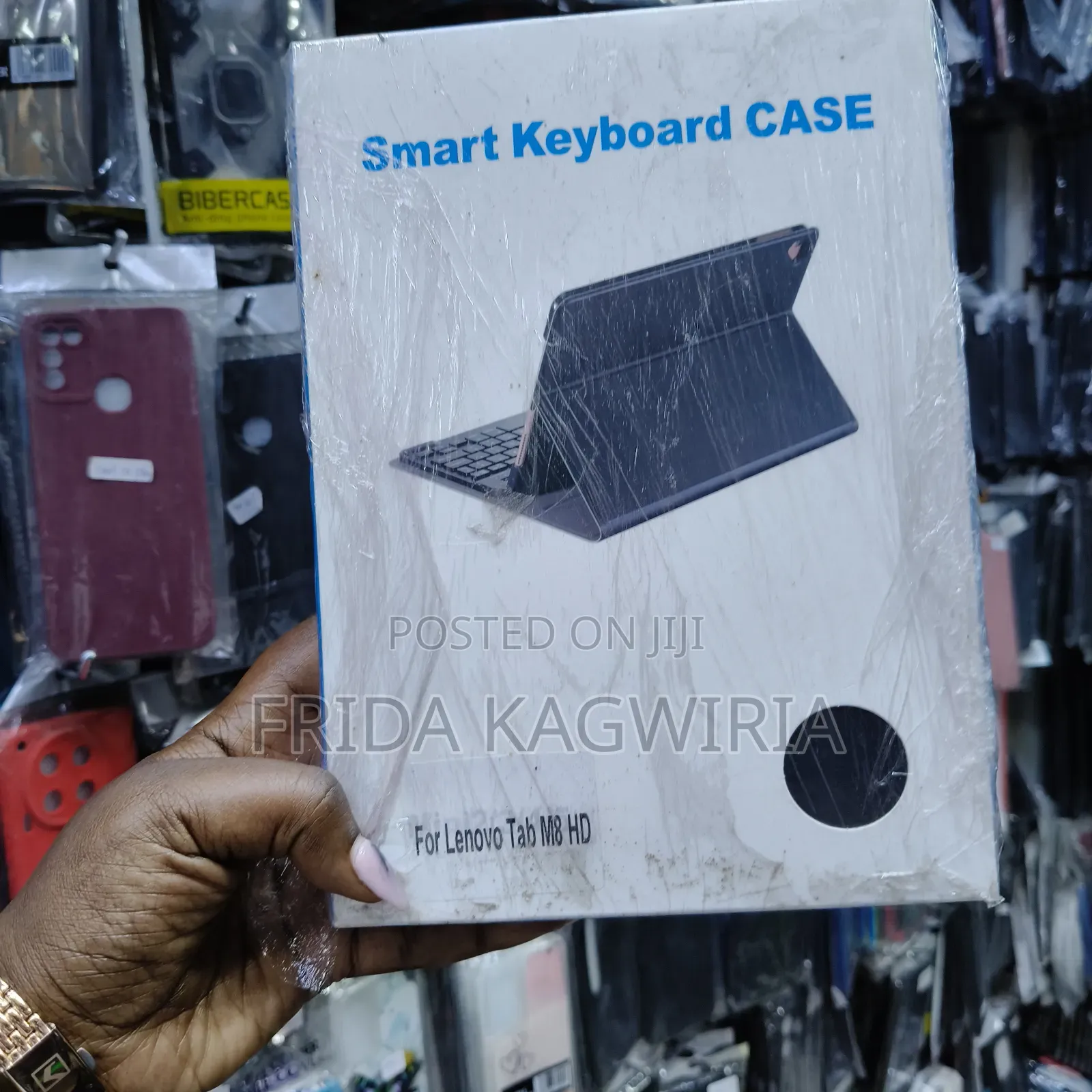 Lenovo M8 Hd Smart Keyboard Flip Case