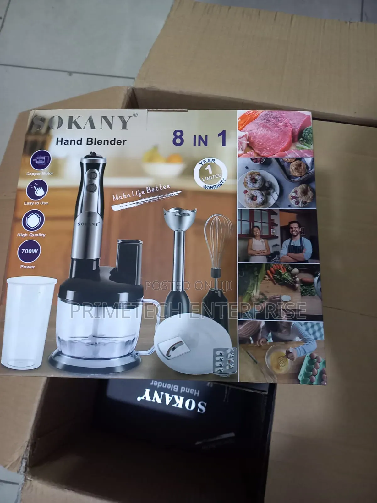 8 in 1 Hand Blender