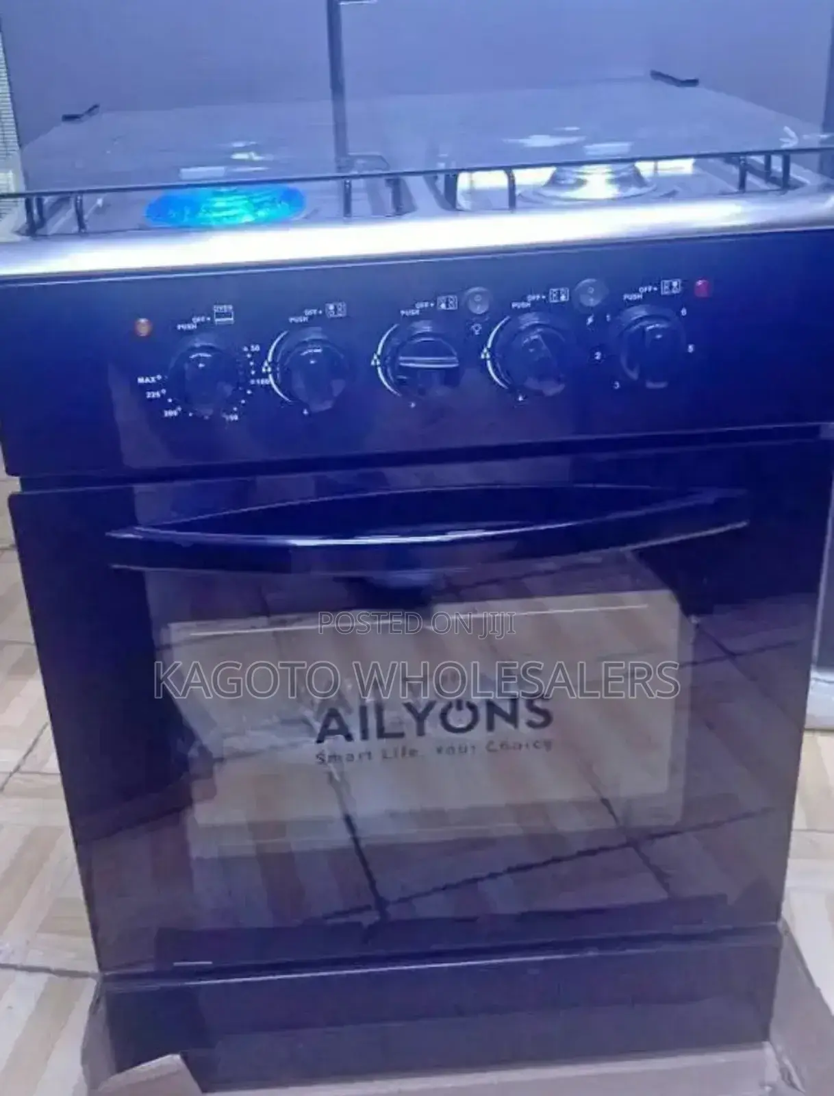 Ailyons 60 by 60 3+1 Free Standing Gas Cooker A60*60fg