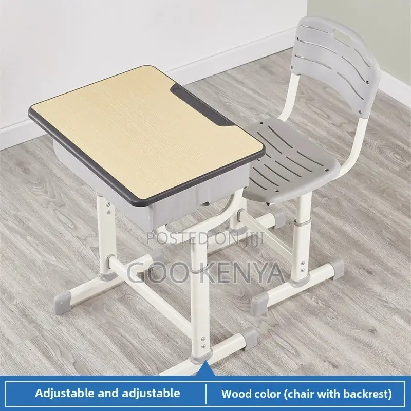 School Desk; Modern Design School Desk and Chairs