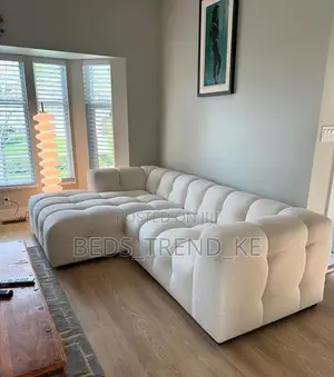 Stylish Soft-Touch Bubble L Seat 6 Seater