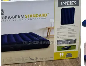 Intex Inflatable Mattress With Free Electric Pump 2.5*6