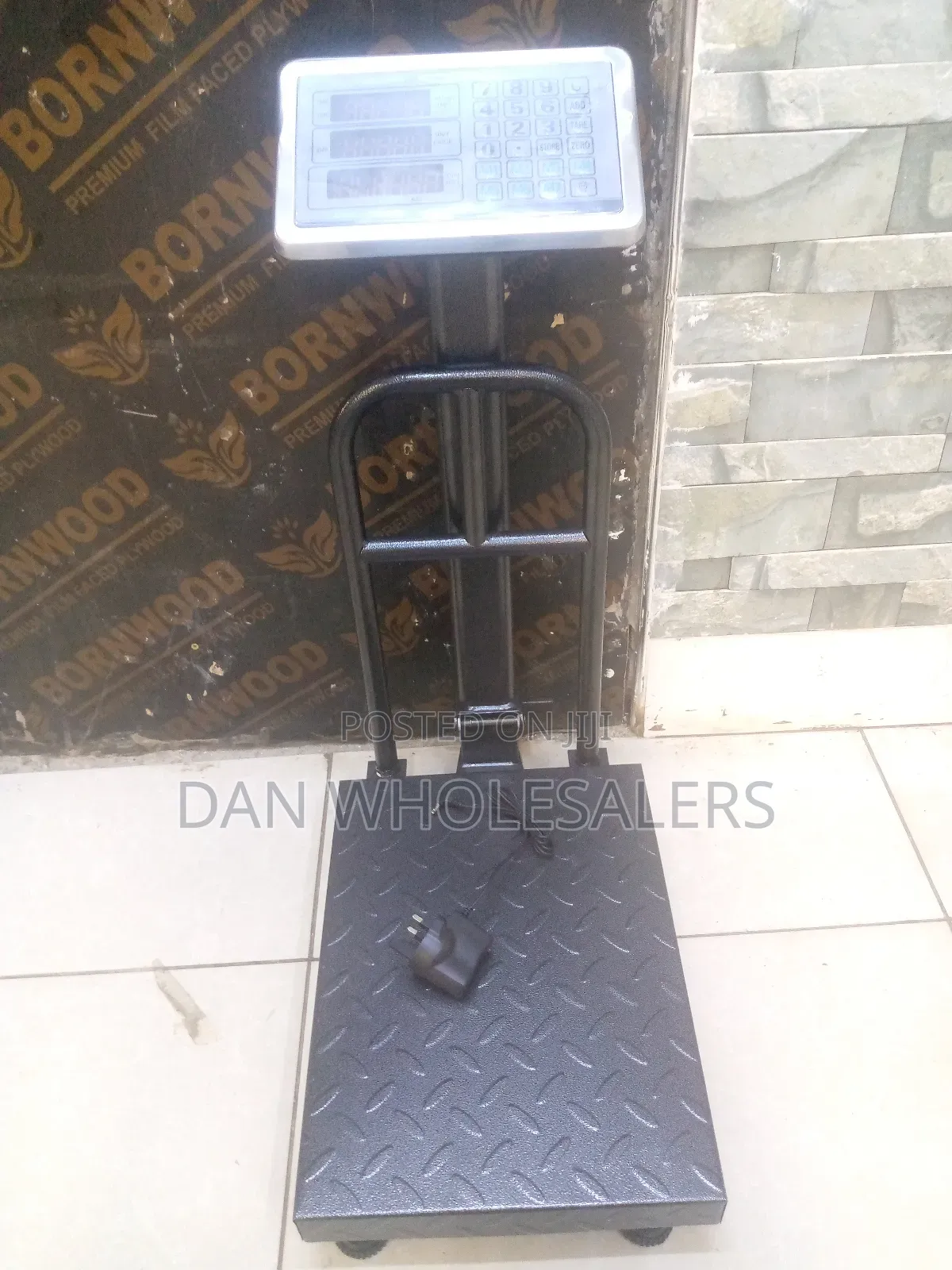 Heavy Duty Platform Scale With Guard