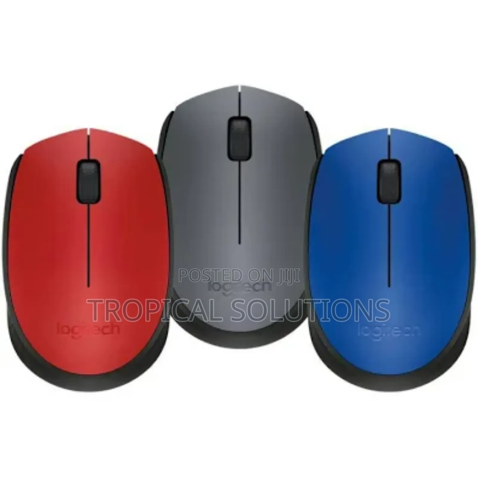 Logitech M171 Wireless Mouse Blue Gray, Black,Blue,Red,White