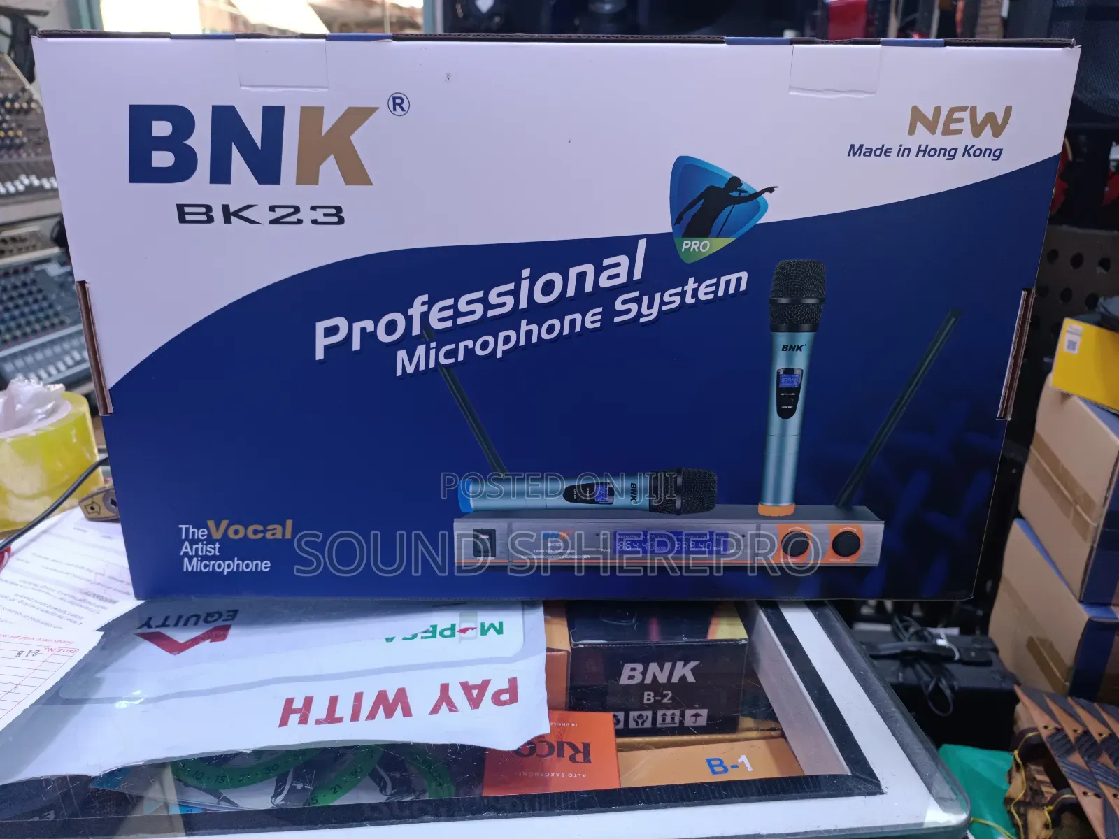 BNK Bk 23 2in1 Wireless Microphone