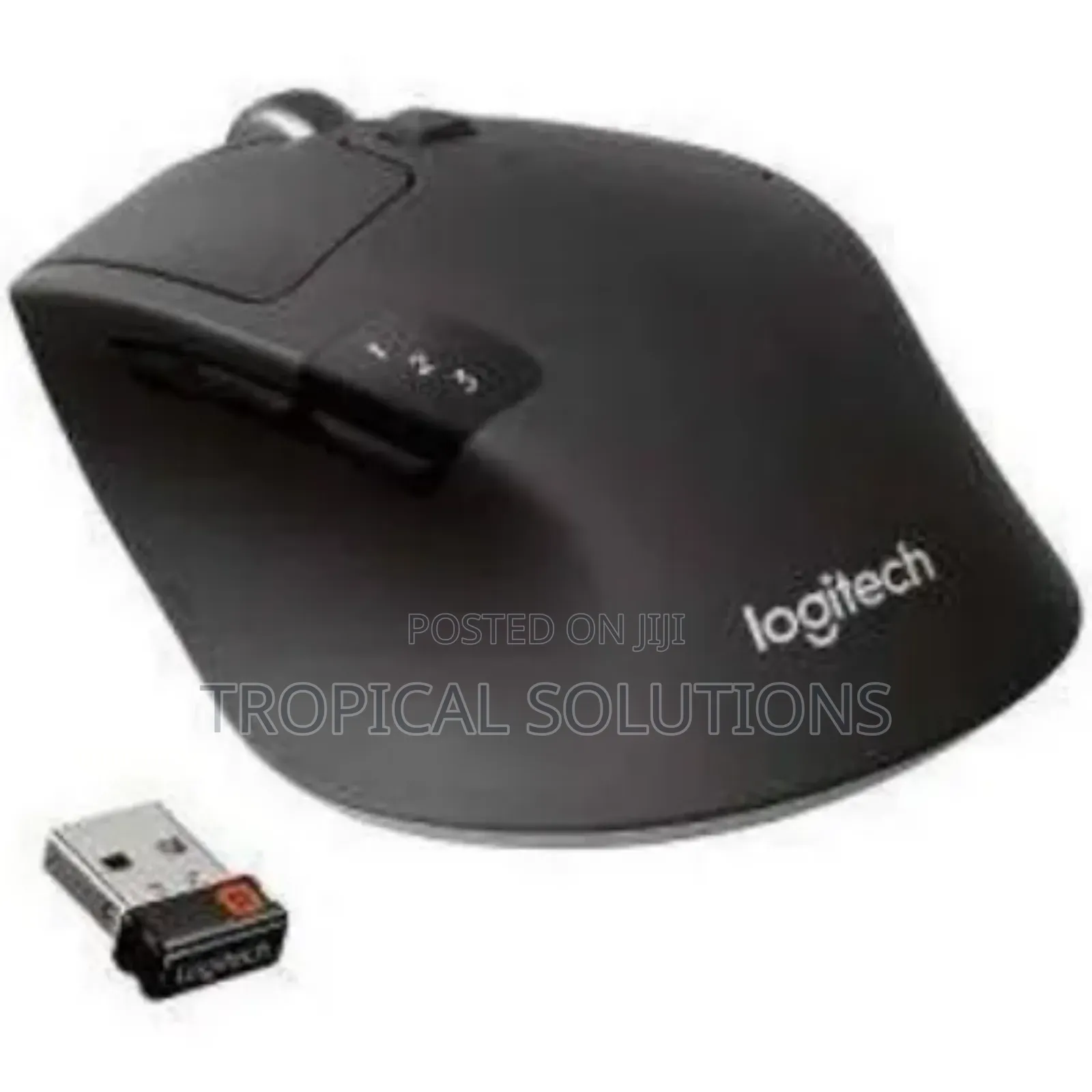 Logitech M720 Mouse Wireless Black Triathlon