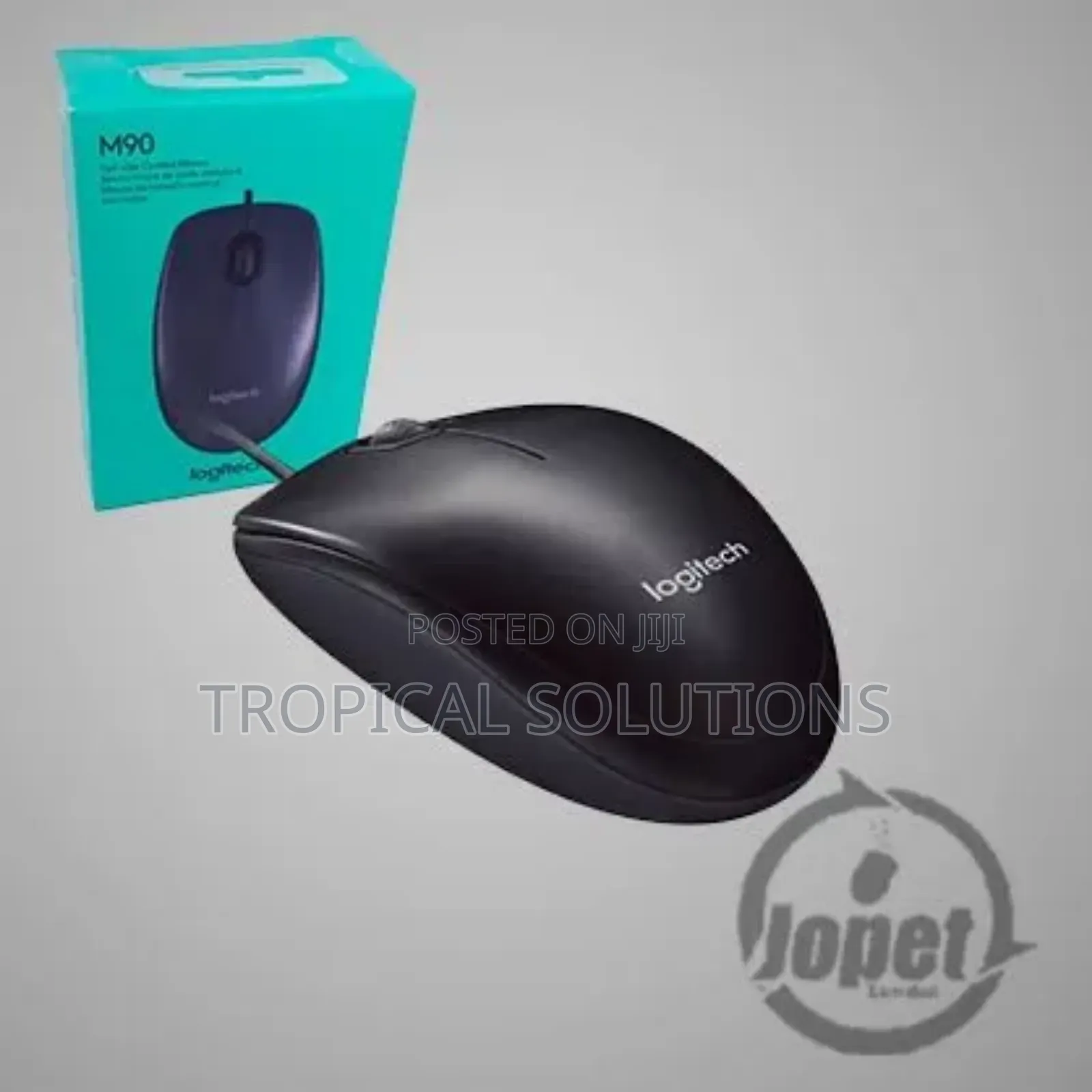 Logitech M90 Corded Mouse Black