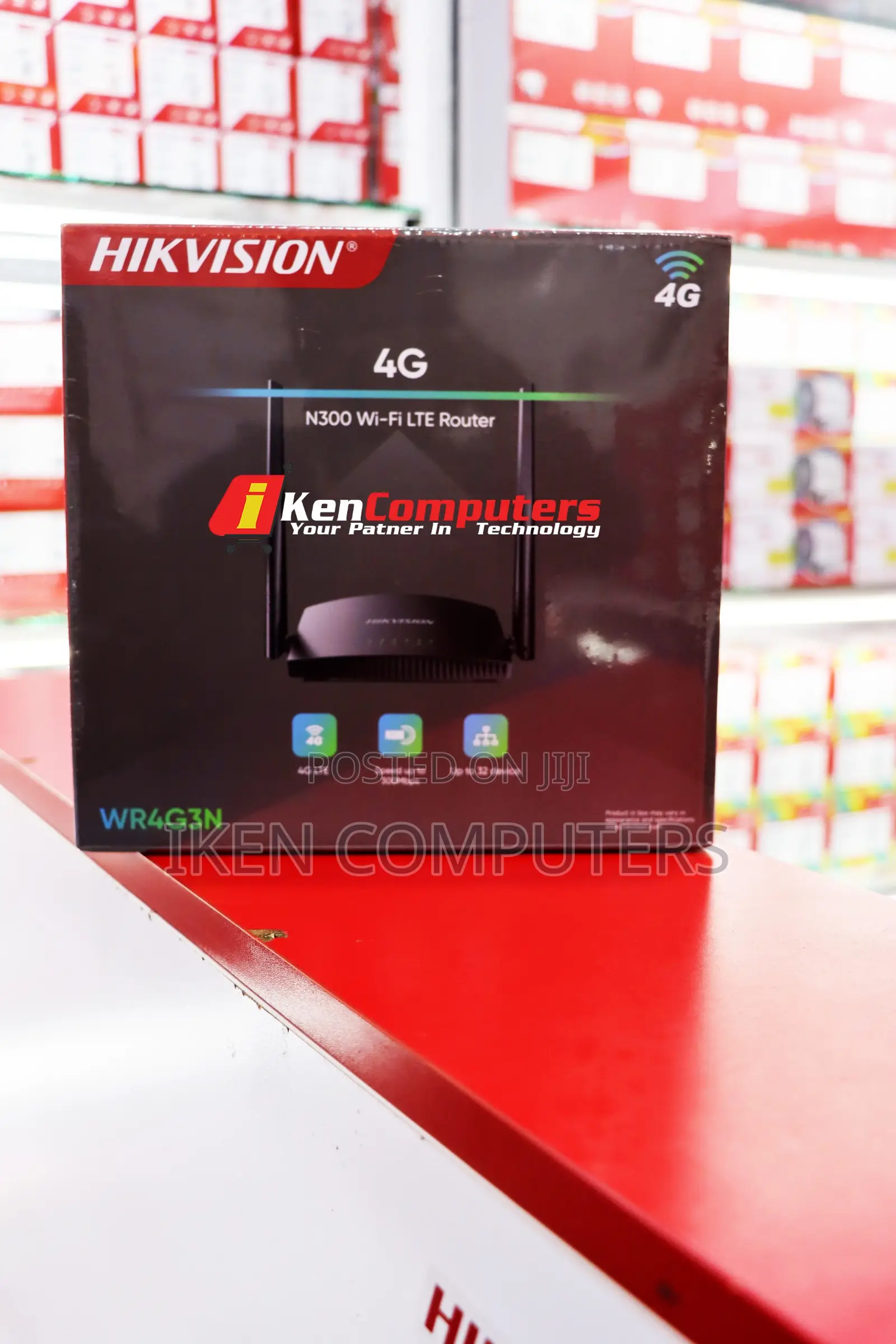Hikvision N300 Wifi Lte Router