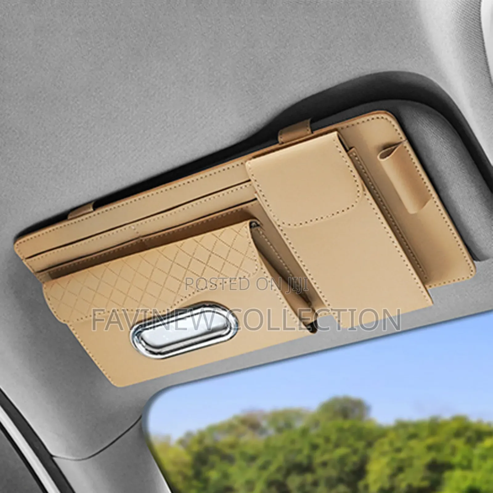 Multifunctional Car Sun Visor Organizer Storage Bag
