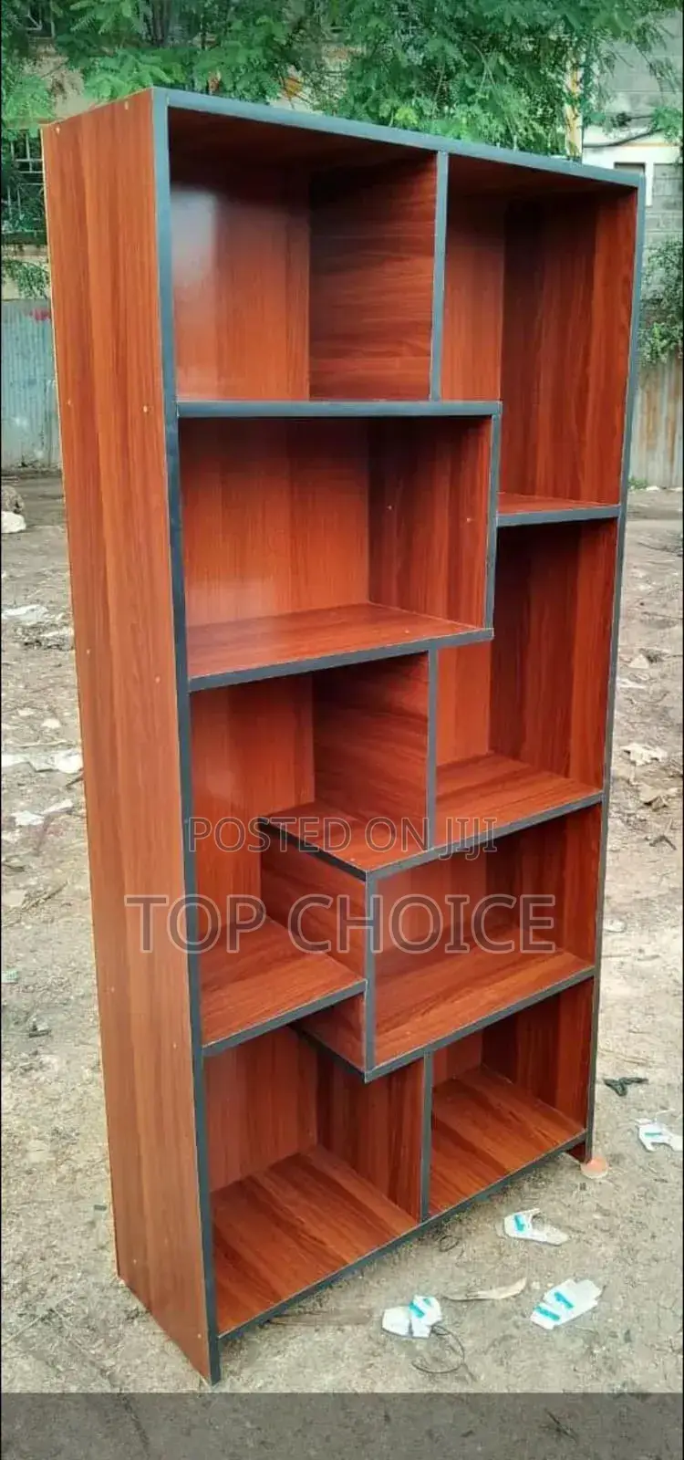 Multi - Compartment Wooden Bookshelves