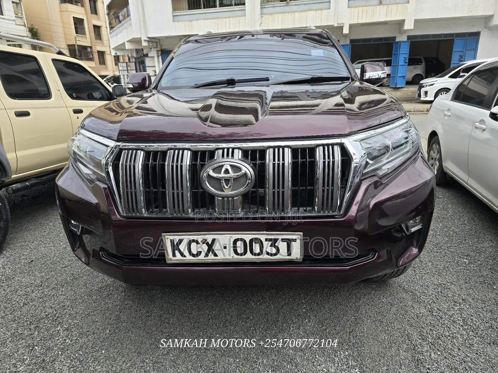 Toyota Land Cruiser Prado 2014 Purple