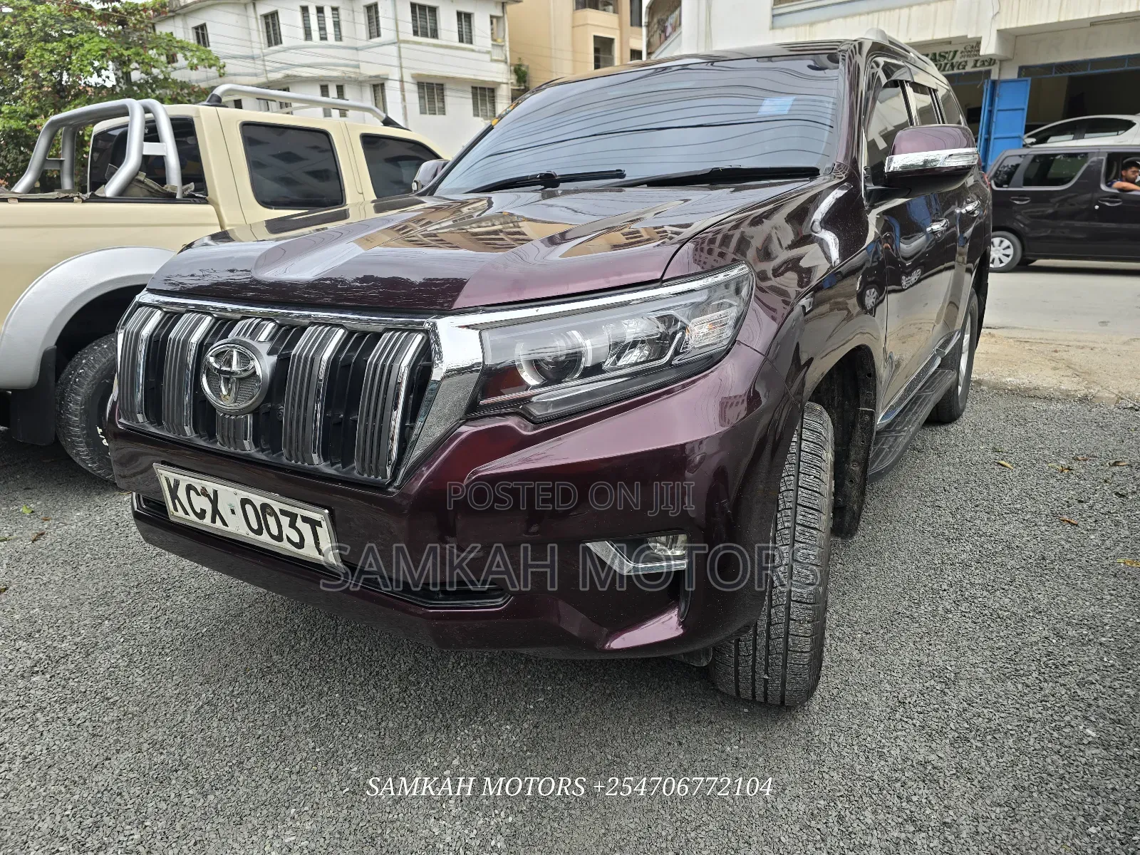 Toyota Land Cruiser Prado 2014 Purple