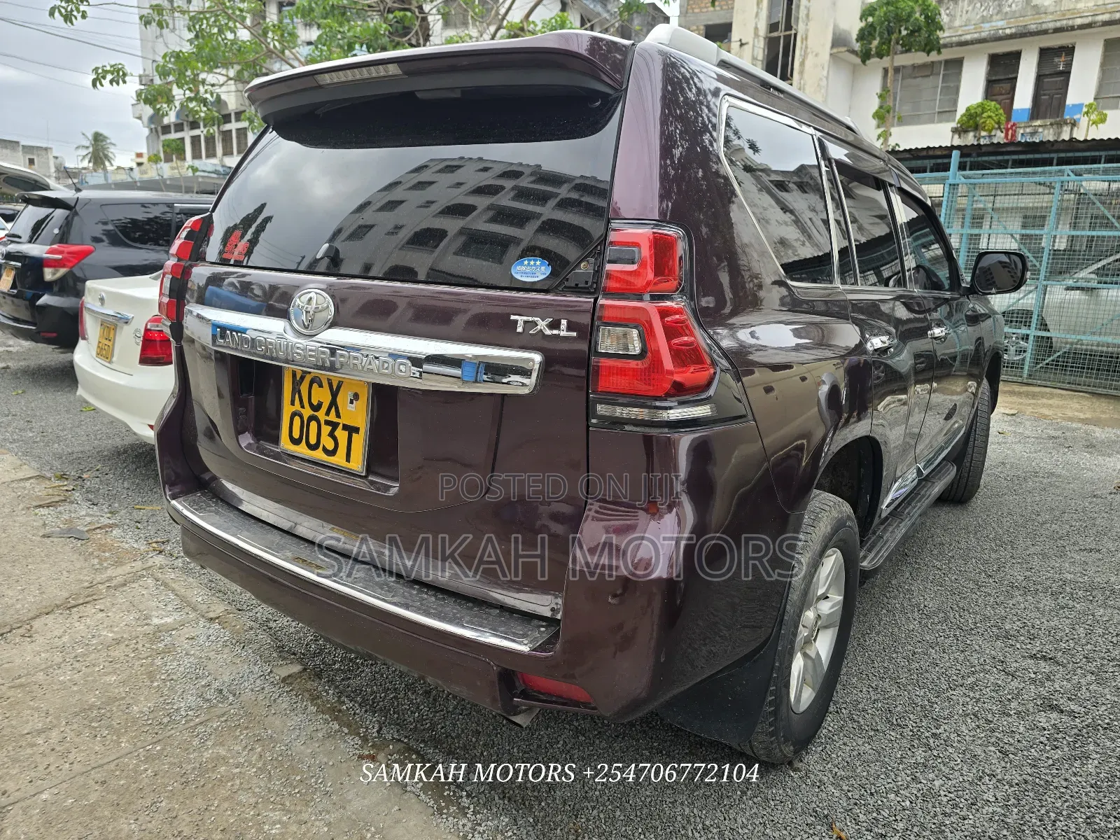 Toyota Land Cruiser Prado 2014 Purple