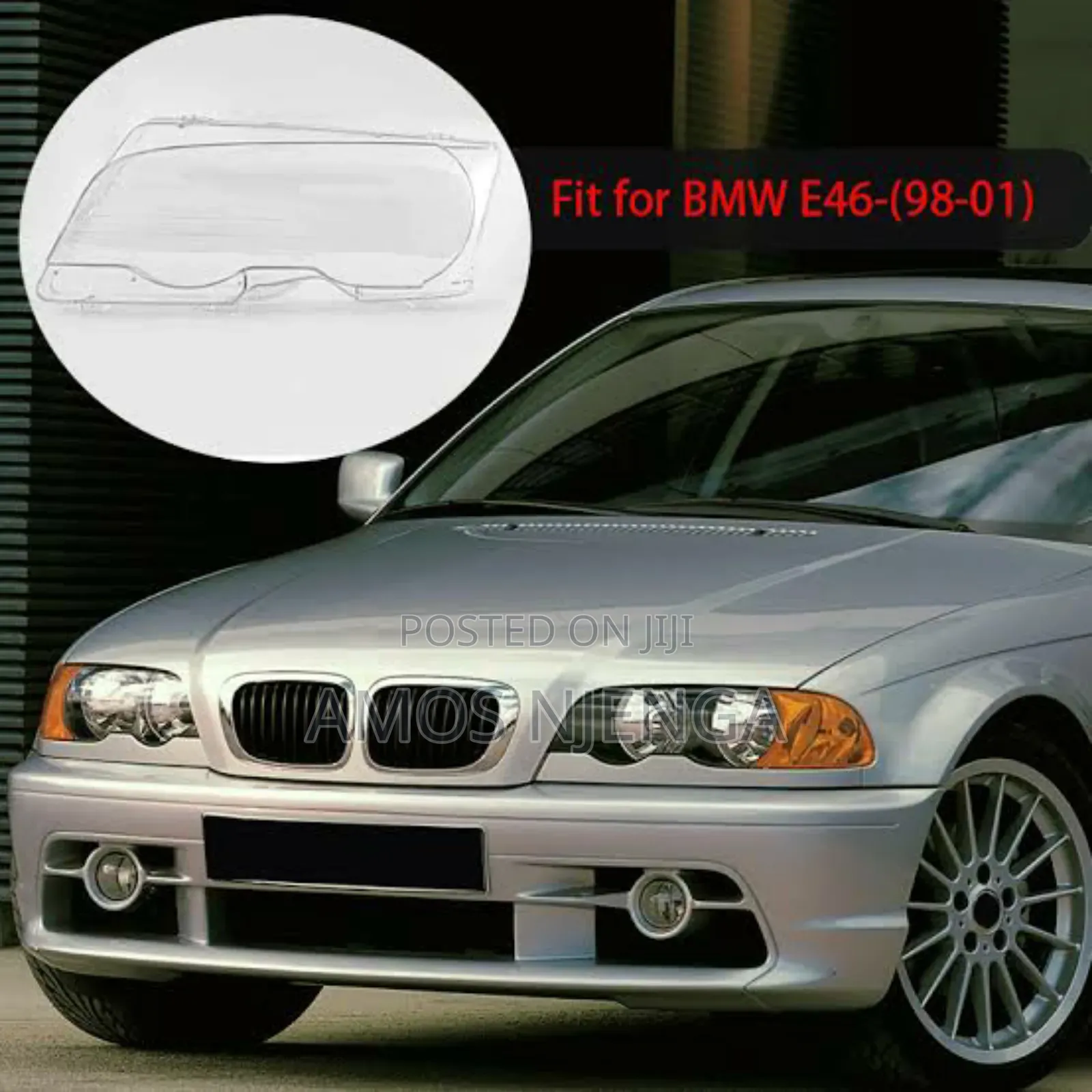 BMW E46 Headlight Lens