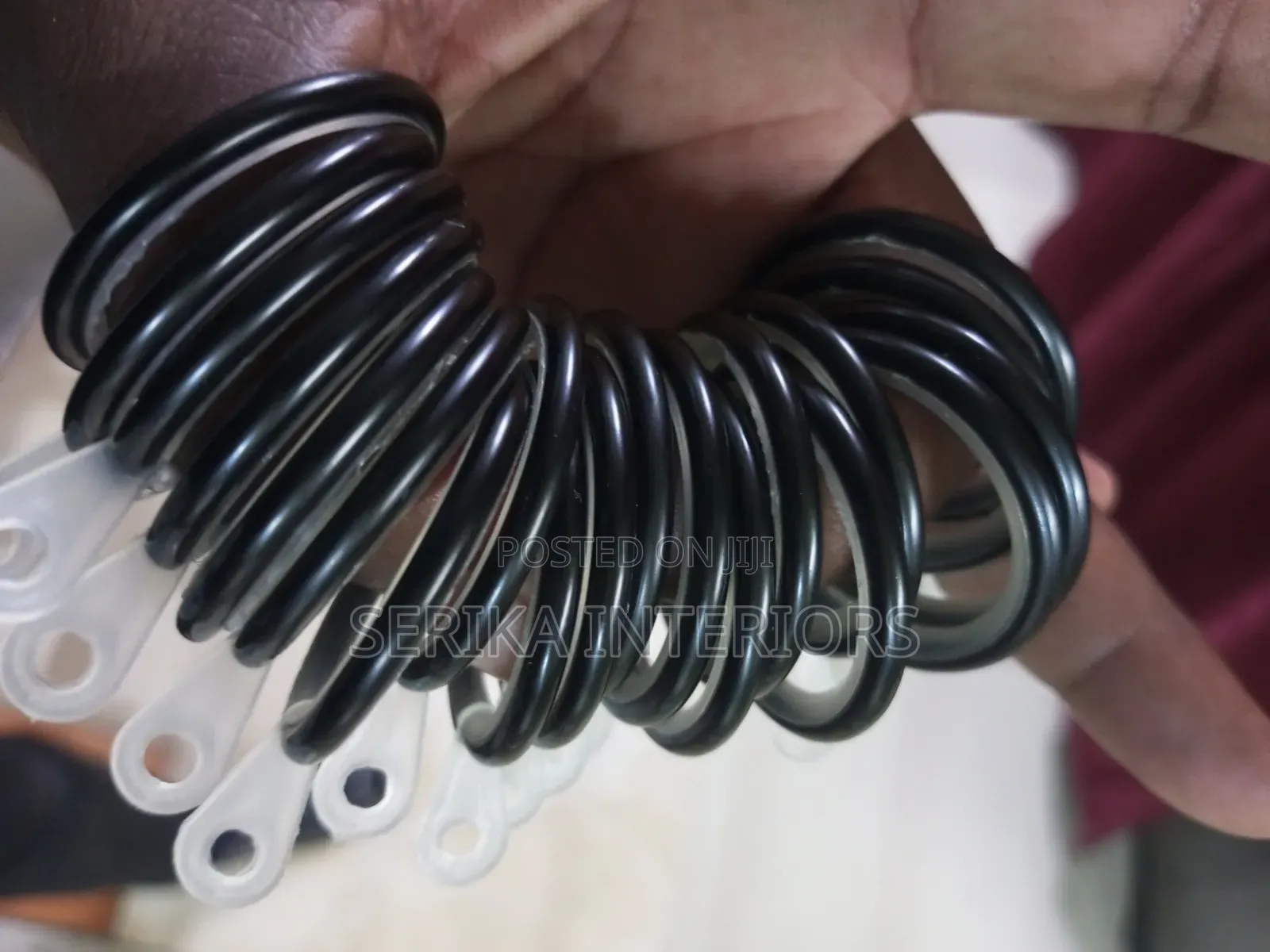 Noise Free Curtain Rings Rings Environmental Friendly Silent