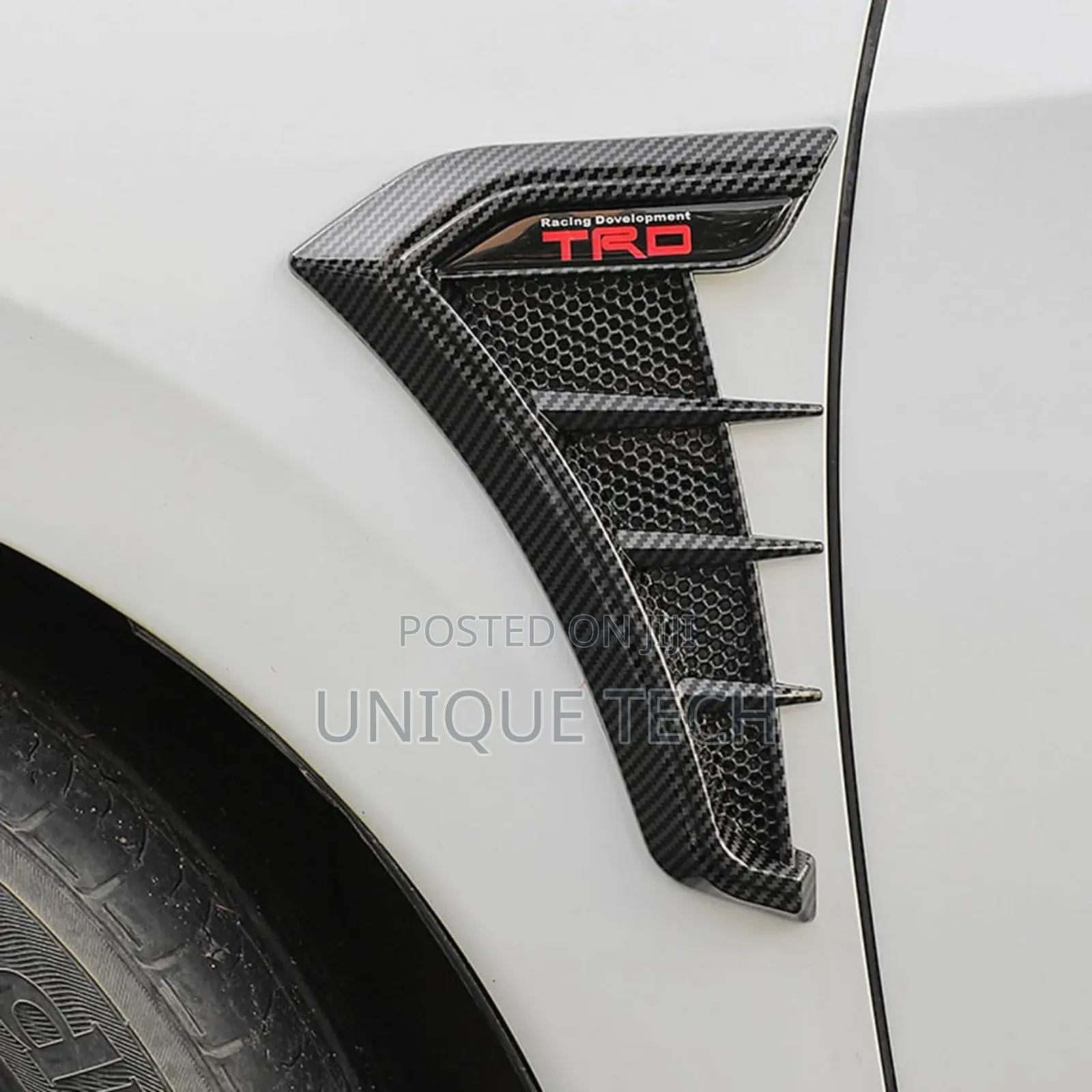 2pcs Black Side Vent Decor /Car Side Vent Decoration