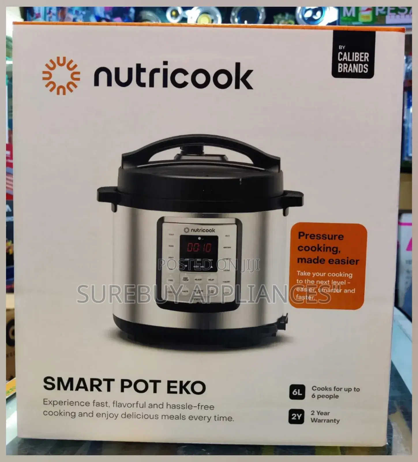 *Nutricook Electric Pressure Cooker 6l
