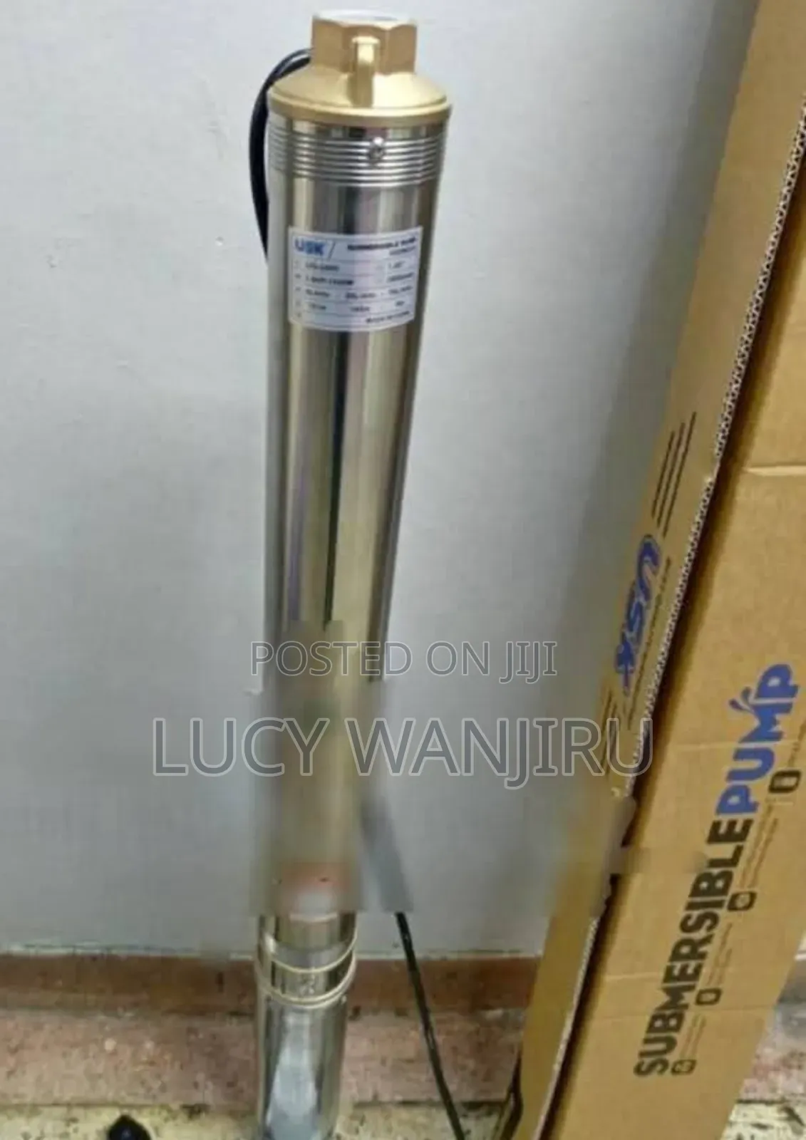 2hp Electric Submersible Pump/ Submersible Water Pump 2hp