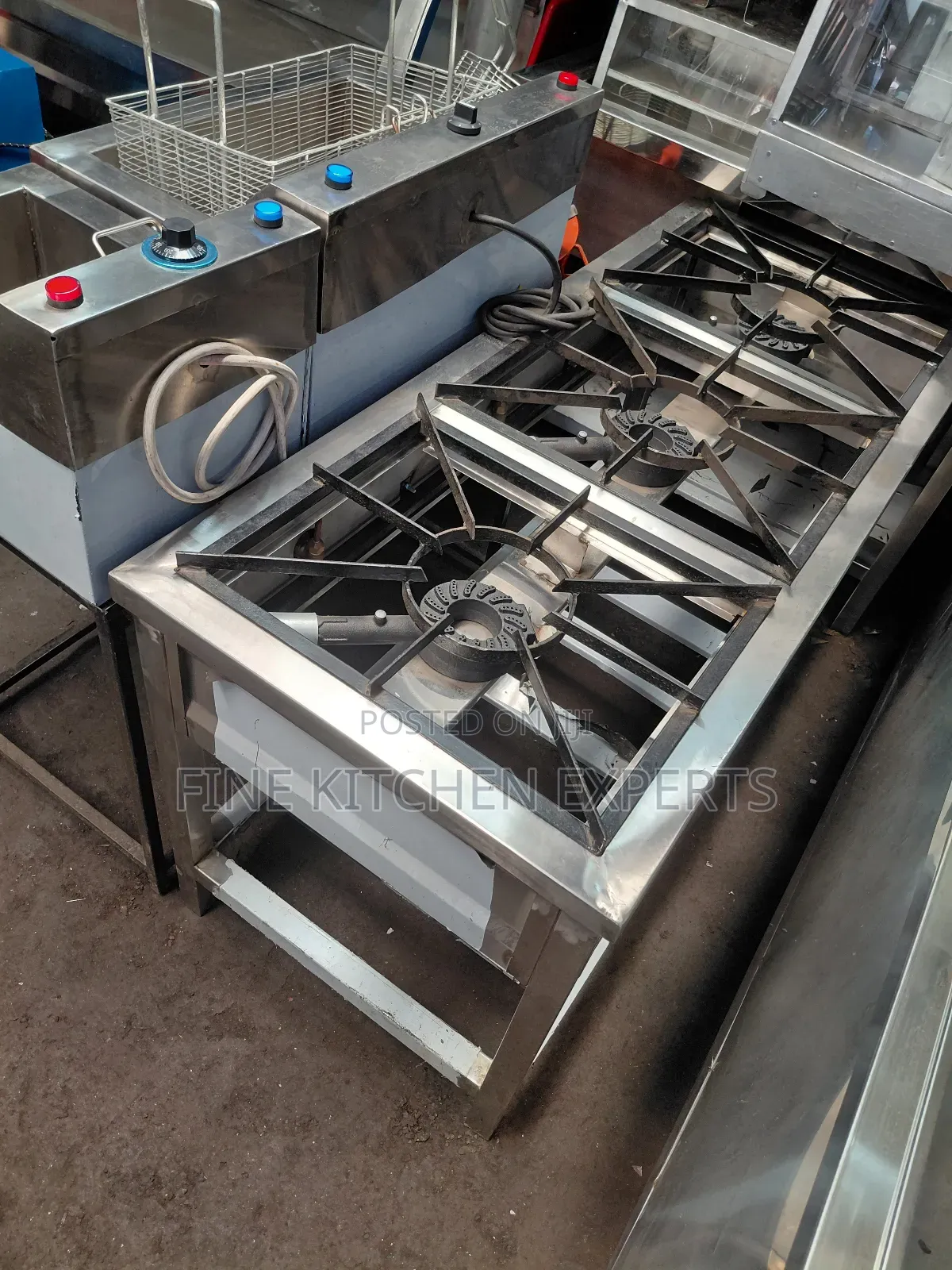 Stainless Steel 3 Nurners