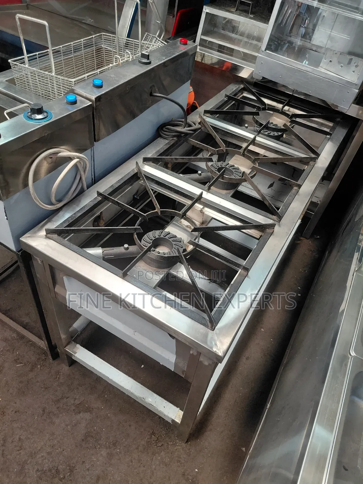 Stainless Steel 3 Nurners