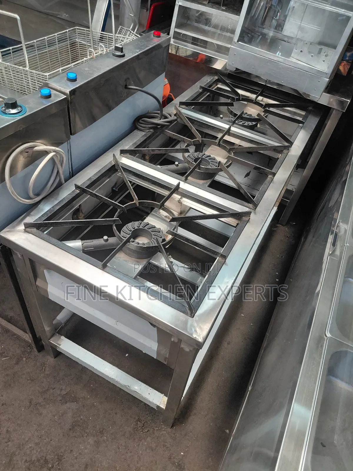 Stainless Steel 3 Nurners