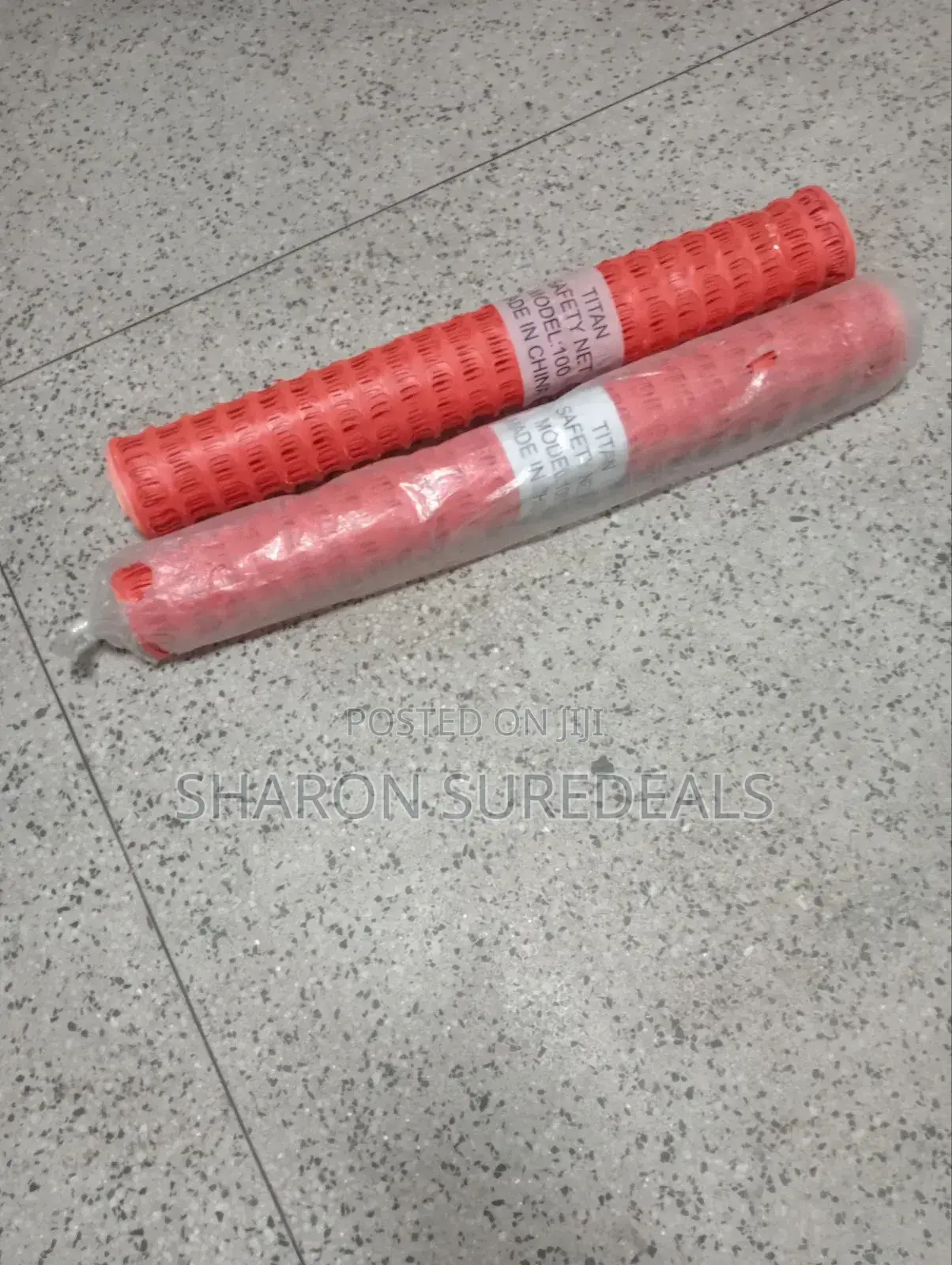 Orange Safety Barrier Net
