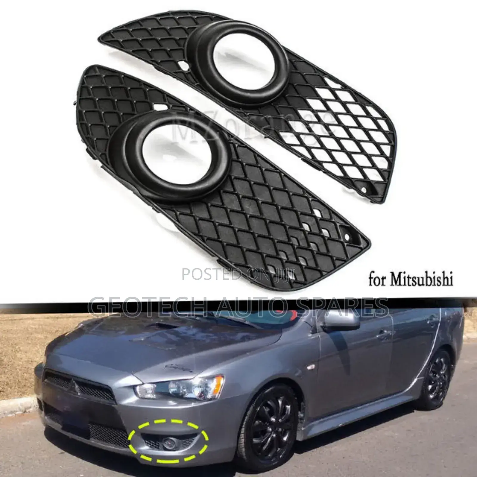 Mitsubishi Lancer Foglight Covers Available