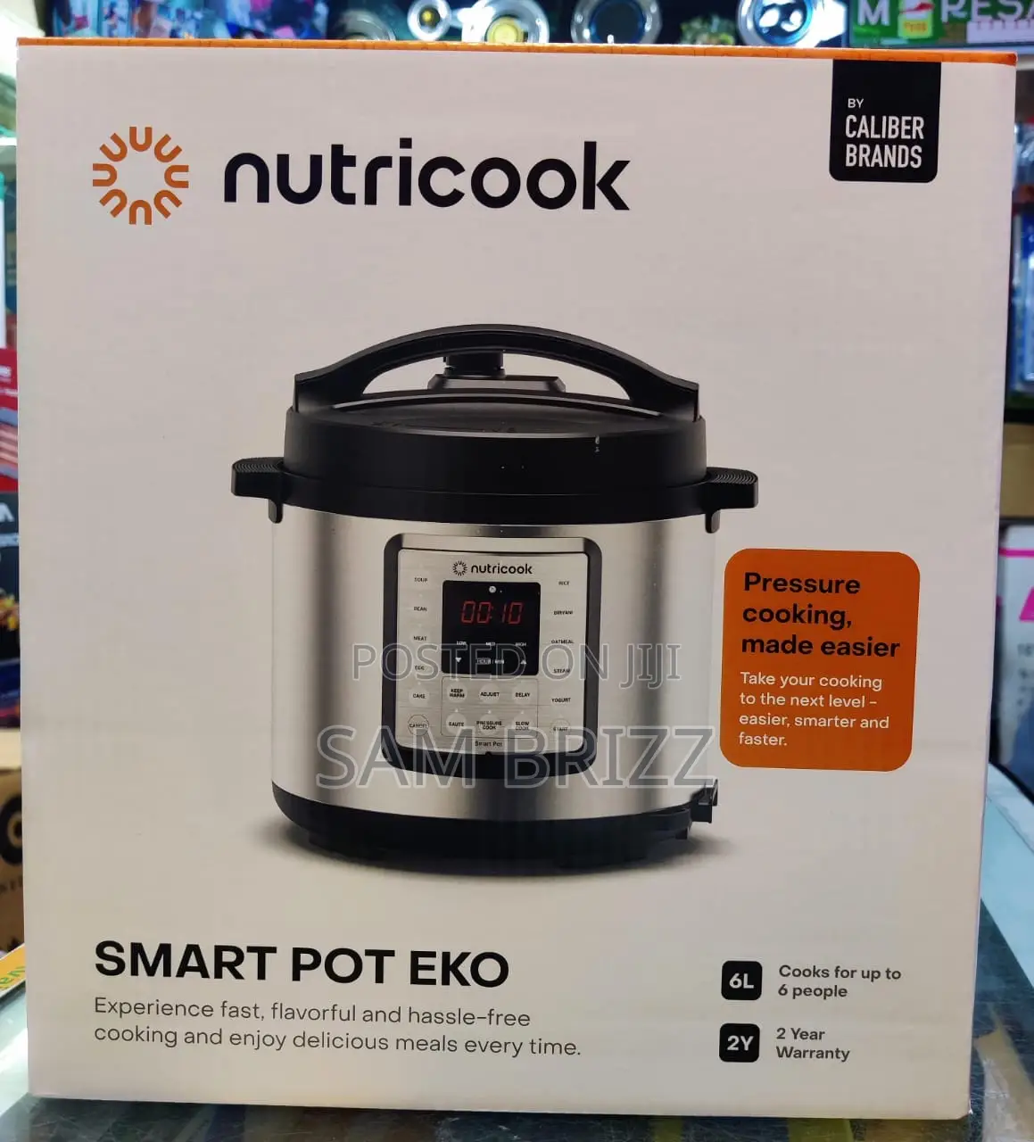 *Nutricook Electric Pressure Cooker 6l