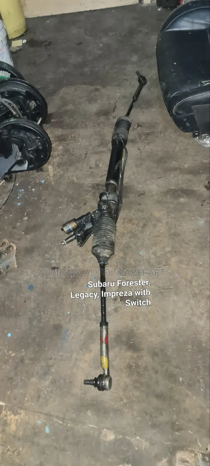 Subaru Forester, Legacy, Impreza Steering Rack With Switch