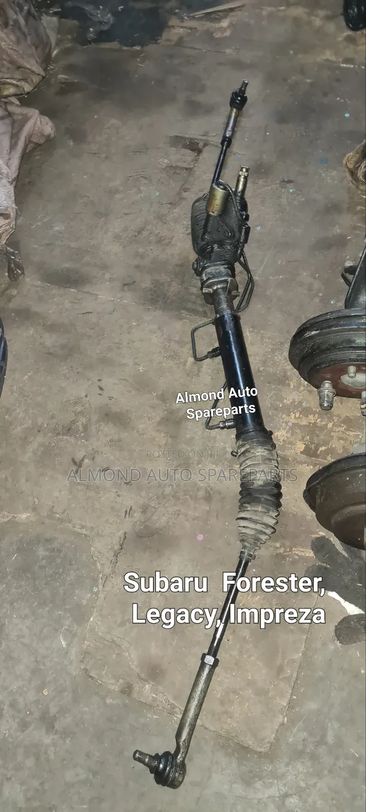 Subaru Forester, Legacy, Impreza Steering Rack With Switch