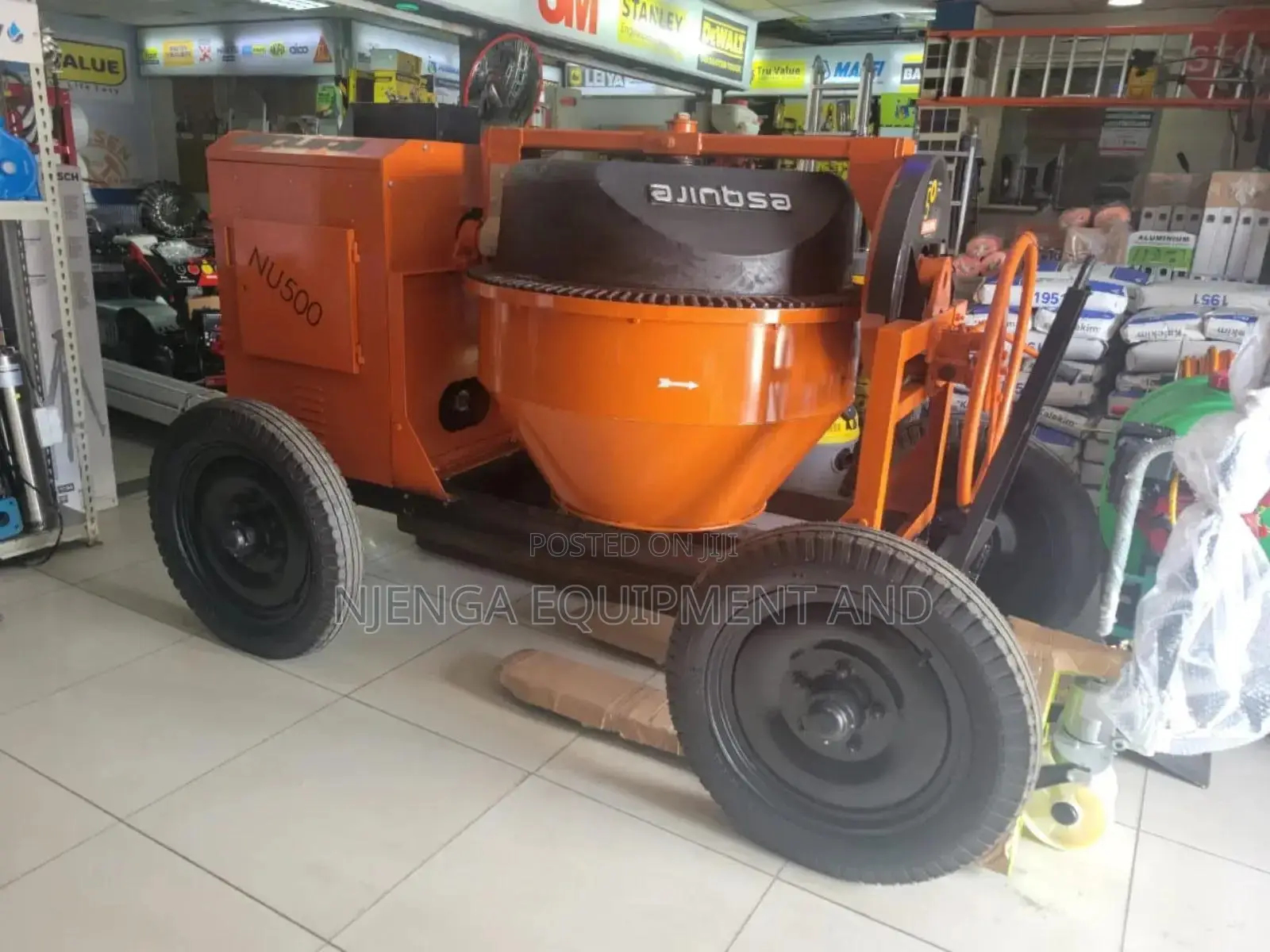 500l Industrial Cement/Concrete Mixer | Esquire