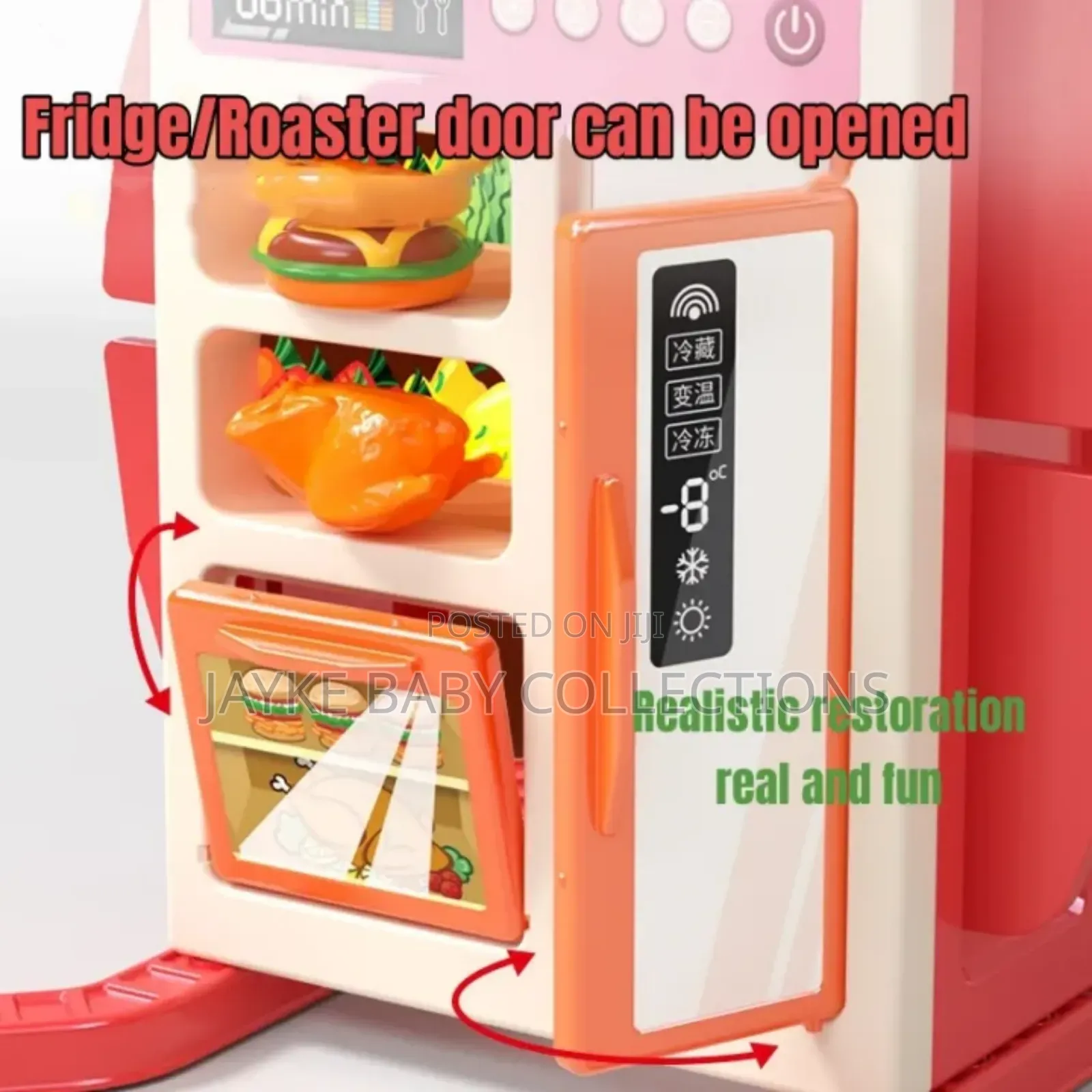 Pretend Kids Kitchen Set
